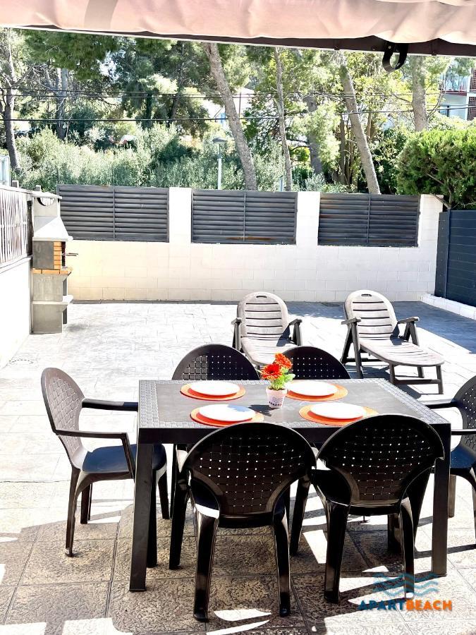 Apartbeach Green Relax Muy Luminoso Junto Playa Y Barbacoa Salou Luaran gambar
